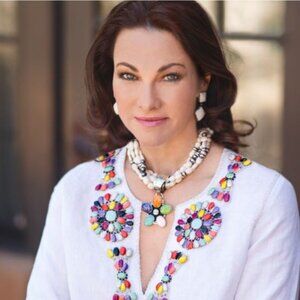 Rocki Gorman of Santa Fe Embellished top